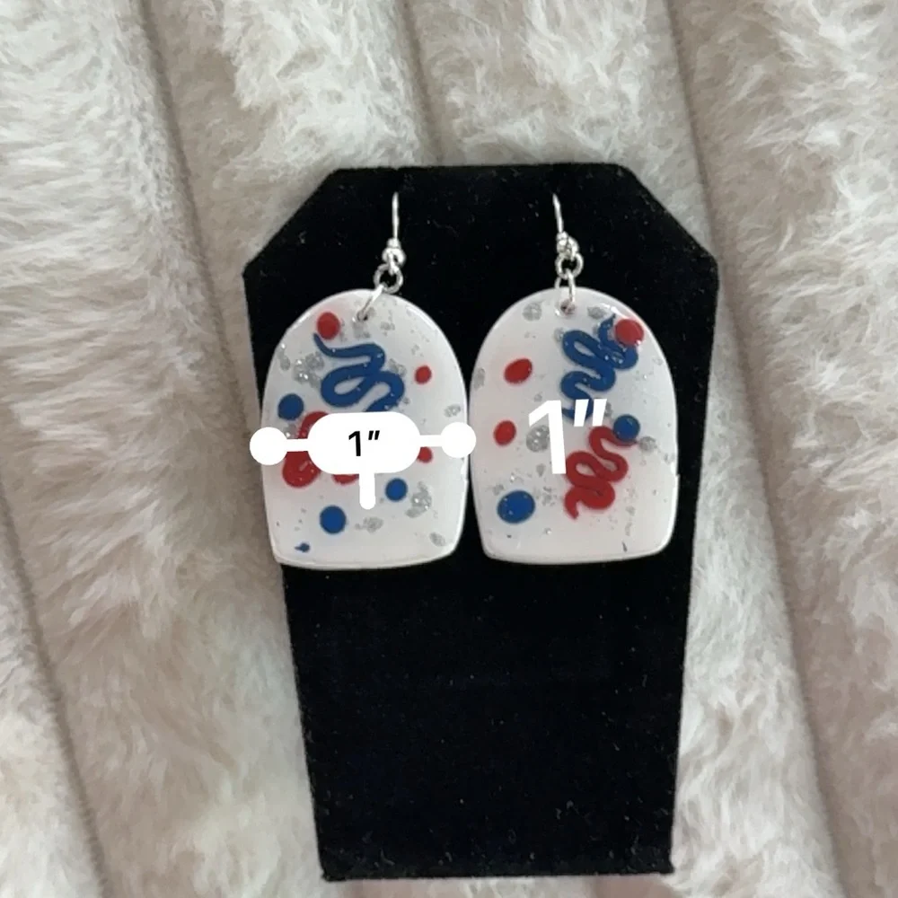 Colorful Abstract Earrings